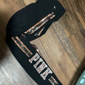 COPY - Pink Sequin Leggings!